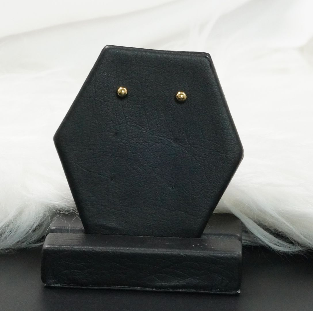 Miniatura 3 de TOPO DORADO SENCILLO ACERO 4MM